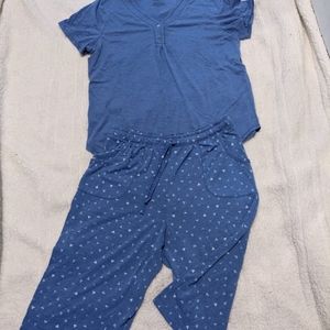 Blue Pajama Set